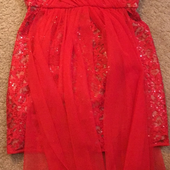 🔥 BCBG red strapless dress - Picture 6 of 8